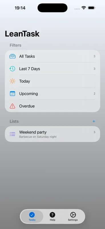 Filters & Lists
