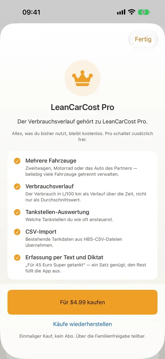 LeanCarCost Pro